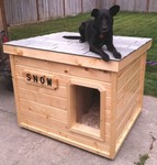 Dog House Plans Customer Doghouse Snow - Washington